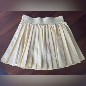 Garage Mini Skirt with Pleats